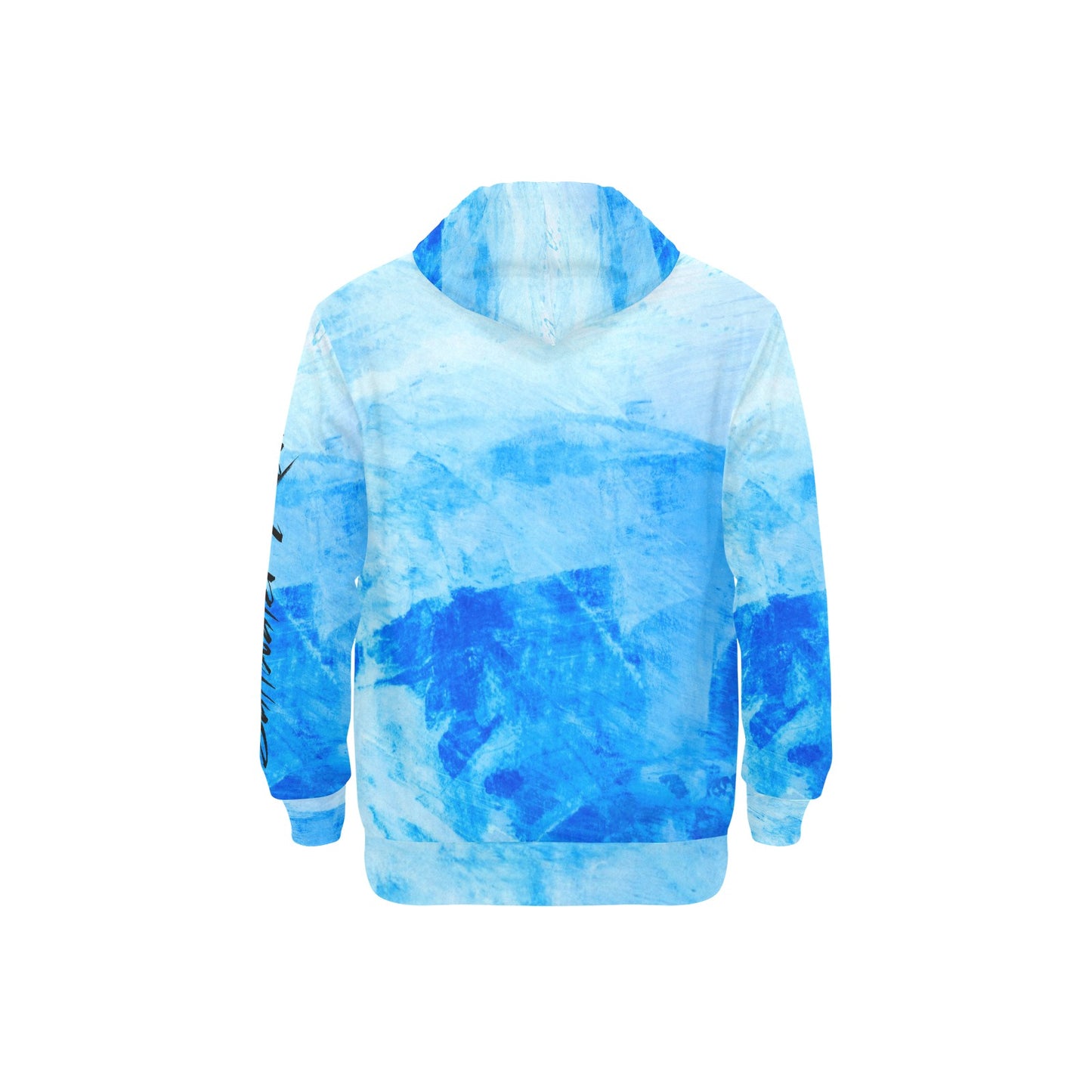 Men's Long Sleeve Fleece Hoodie (H55)