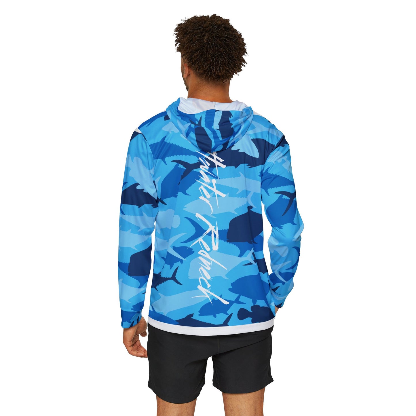 Performance Hoodie - Cool Fish Pattern for Active Outdoor Adventures